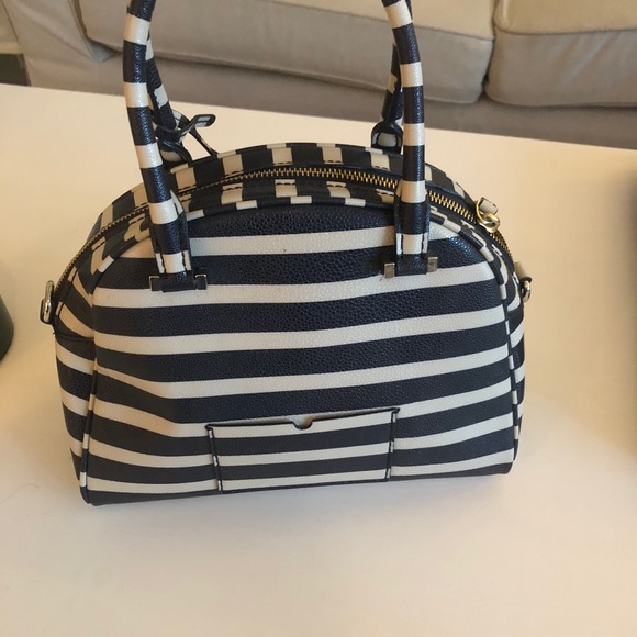 New condition Kate Spade striped bag - Picture 2 of 3